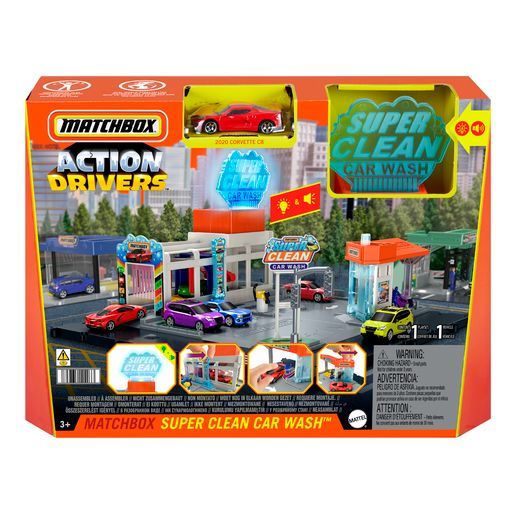 Набор игр"Mattel"Matchbox,SuperClCarWash