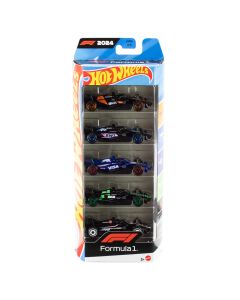 HOT WHEELS penkių F1 bolidų rinkinys (JGF58)