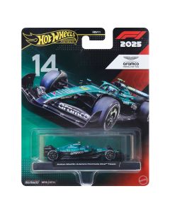 HOT WHEELS PREMIUM F1 Aston Martin Fernando Alonso bolidas 14 (JKD97)