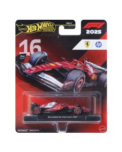 HOT WHEELS PREMIUM F1 Ferrari Charles Leclerc bolidas 16 (JKD93)