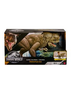 JURASSIC WORLD SUPER COLOSSAL interaktyvus dinozauras D. rex (JKG95)