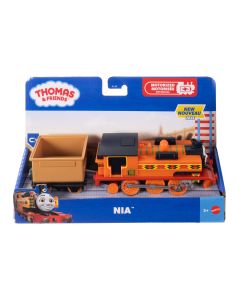 THOMAS AND FRIENDS motorizuotas traukinukas su vagonu (JLL44)