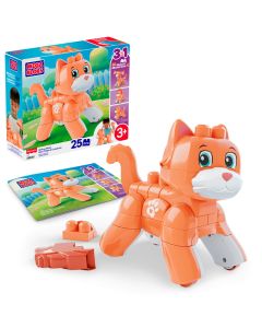 MEGA BLOKS ROLLING KITTEN 3 in 1 kačiuko konstruktorius (JMK86)