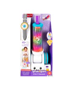 FISHER-PRICE LAUGH AND LEARN 2 in 1 žaislinis dulkių siurblys (JMM33)