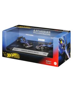 HOT WHEELS PREMIUM F1 Williams Carlos Sainz ir Alexander Albon bolidai (2 vnt.) (JMM98)