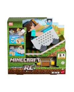 MINECRAFT RC valdoma figūrėlė Steve kasyklos vagonėlyje (JMT40)