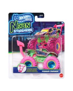 HOT WHEELS MONSTER TRUCKS džipas – Neon Smasher (JMV39)