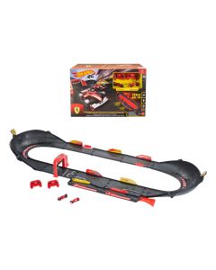 HOT WHEELS RC lenktynių trasa su 2 Ferrari bolidais (JTF40)