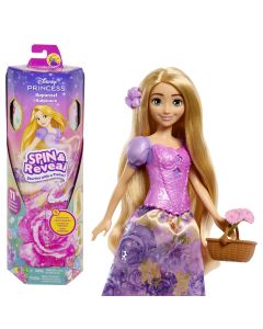 DISNEY PRINCESS SPIN and REVEAL Auksaplaukės siurprizų rinkinys (HTV86)