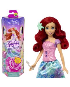 DISNEY PRINCESS SPIN and REVEAL Arielės siurprizų rinkinys (HTV88)