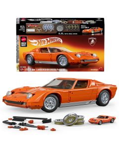 MATTEL BRICK SHOP HOT WHEELS Lamborghini ‘71 Miura P400 SV konstruktorius (JHF61)