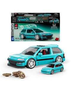 MATTEL BRICK SHOP HOT WHEELS Honda Custom 90 Civic EF konstruktorius (JHF62)