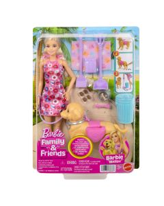 BARBIE WALK AND POTTY lėlės rinkinys (JJB46)