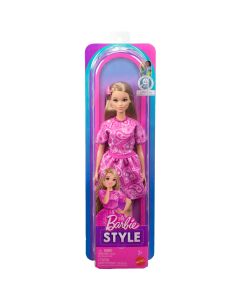 BARBIE FASHIONISTAS lėlė madistė šviesiais plaukais (JJN62)