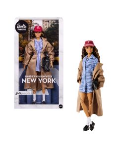 BARBIE FASHION WEEK NEW YORK kolekcinė lėlė (JJX32)