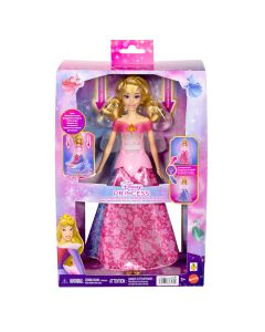 DISNEY PRINCESS lėlė Aurora su spalvos keitimo funkcija (JLK24)