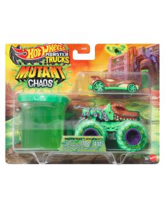 HOT WHEELS MONSTER TRUCKS MUTANT CHAOS džipas su slaimu (JMV37)