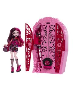 MONSTER HIGH SKULTIMATES siurprizų rinkinys – Drakulaura, vidurnakčio sodo serija (HYT72)