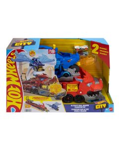 HOT WHEELS CITY transporteris – Dvigubas drakonas (JBM72)