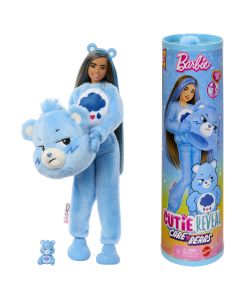 BARBIE CUTIE REVEAL CARE BEARS siurprizų rinkinys Grumpy Bear (JCN96)