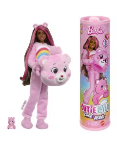 BARBIE CUTIE REVEAL CARE BEARS siurprizų rinkinys Cheer Bear (JCN95)