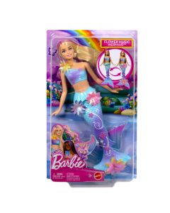 BARBIE DREAMTOPIA BLOOMING MAGIC šviesiaplaukė undinėlė (JDM72)