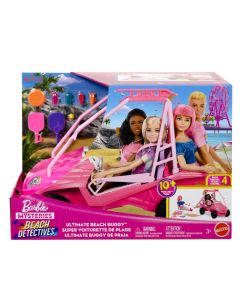 BARBIE MYSTERIES BEACH BUGGY paplūdimio automobilis (JFV68)