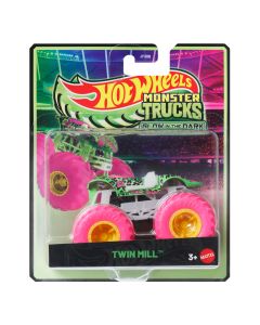 HOT WHEELS MONSTER TRUCKS šviečiantis tamsoje džipas (JFX08)