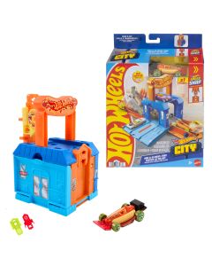 HOT WHEELS CITY PLAY AND GO trasos rinkinys (JHL43)