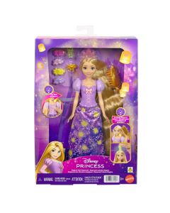 DISNEY PRINCESS RUPUNZEL interaktyvi lėlė Auksaplaukė (JHL46)