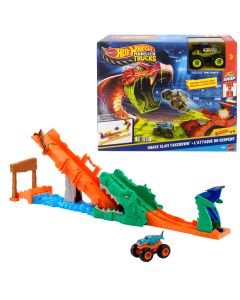 HOT WHEELS MONSTER TRUCKS rinkinys – Krokodilo iššūkis (JJN45)