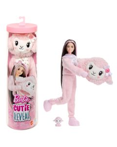 BARBIE CUTIE REVEAL CARE BEARS SWEET BOWS siurprizų rinkinys – avytė (JJP66)
