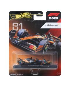 HOT WHEELS PREMIUM F1 McLaren Oscar Piastri bolidas 81 (JKD81)