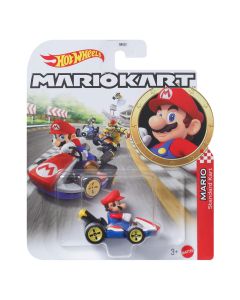 HOT WHEELS MARIO KART automodeliukas su figūrėle (GBG25)