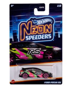 HOT WHEELS neoniniai lenktyniniai automodeliukai (HLH72)