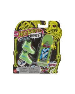 HOT WHEELS pirštų riedlentė su neoninėmis kaukolėmis, ikvėptos Tony Hawk (HPG21)