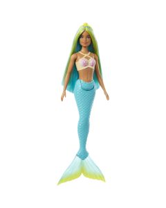 BARBIE DREAMTOPIA undinėlė melsvais plaukais (HRR03)