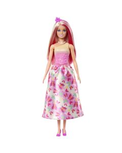 BARBIE DREAMTOPIA princesė rausva suknele (HRR08)