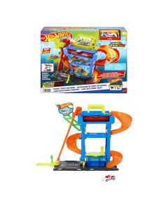 HOT WHEELS CITY rinkinys – Tunelinė autoplovykla (HTN80)