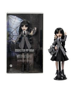 MONSTER HIGH X WEDNESDAY lėlė – Trečiadienė (HXJ04)