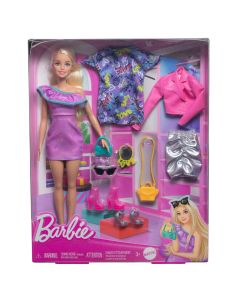 BARBIE DOLL & PARTY FASHIONS lėlė (HYT61)