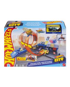 HOT WHEELS CITY rinkinys – Super policijos stotis (JBM71)