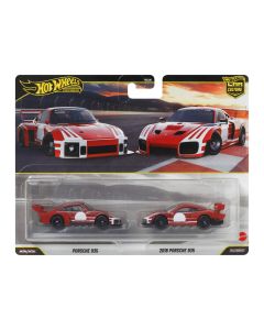 HOT WHEELS PREMIUM dviejų Porsche 935 rinkinys THEN&NOW (JHW51)