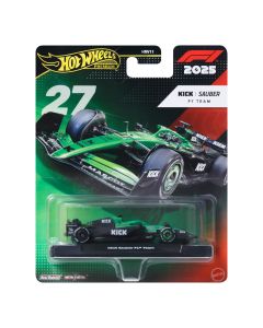 HOT WHEELS PREMIUM F1 Sauber Nico Hulkenberg bolidas 27 (JKD84)