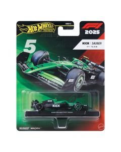 HOT WHEELS PREMIUM F1 Sauber Gabriel Bartoleto bolidas 5 (JKD89)