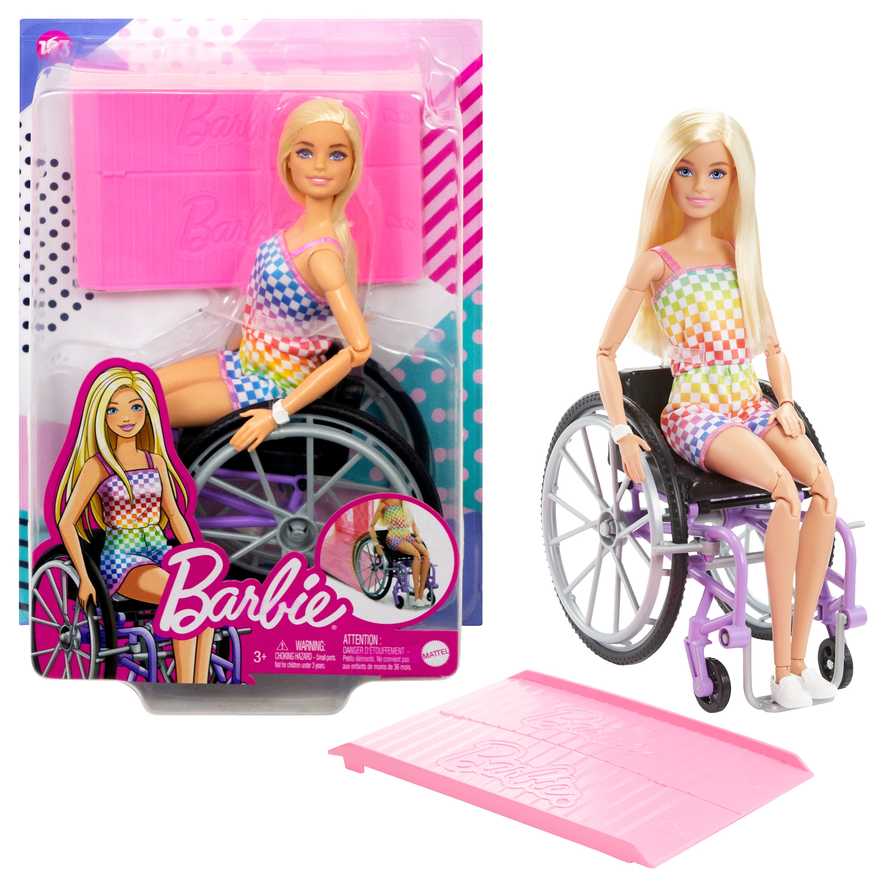 Кукла"Mattel"Barbie в инвалидной коляске