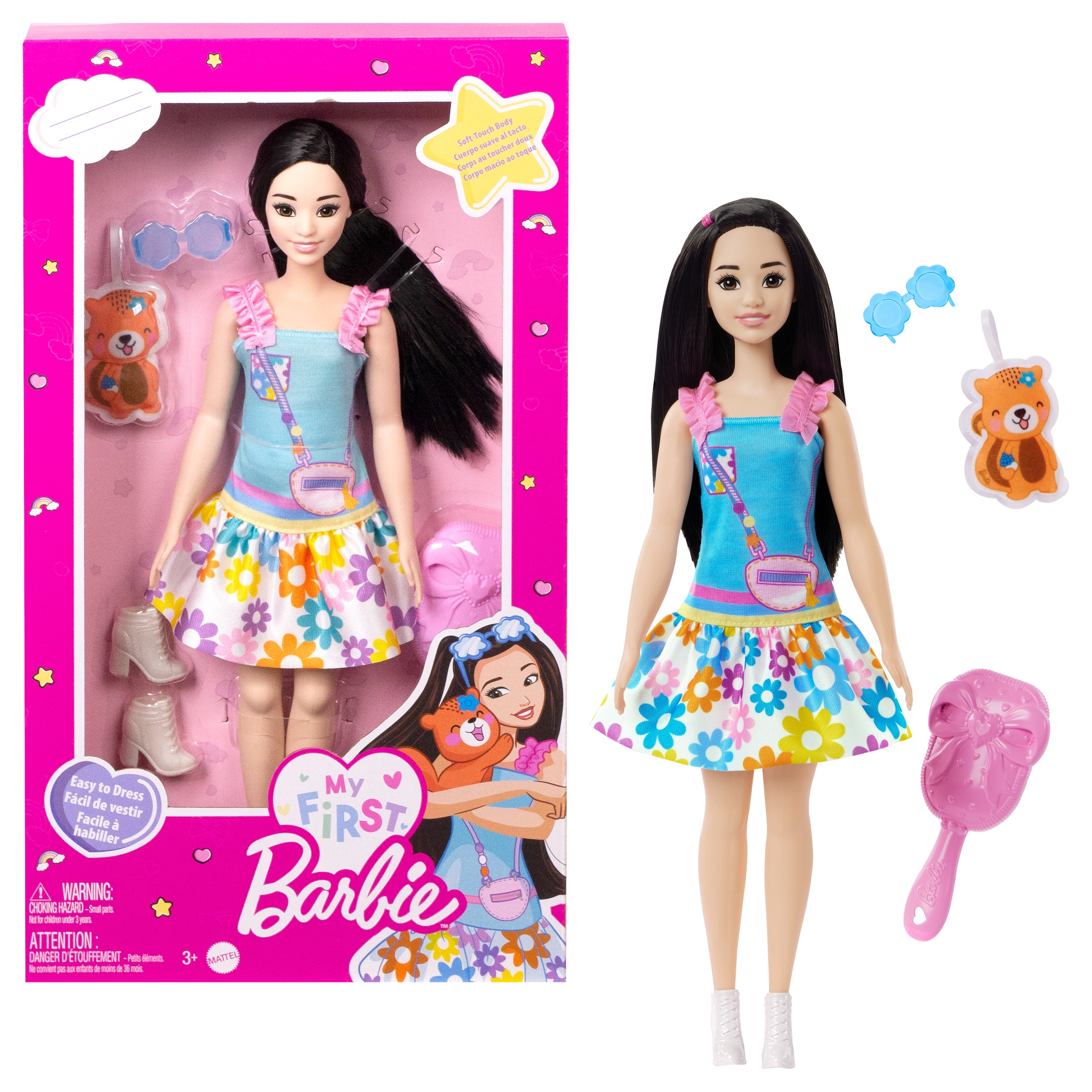 Кукла"Mattel"MyFirstBarbie,черные волосы